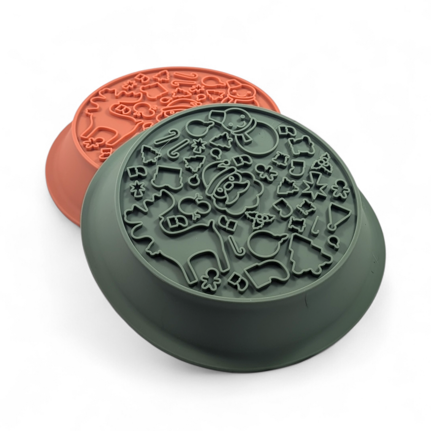 Christmas Tree 2-in-1 Lick Mat & Slow Feeder Bowl