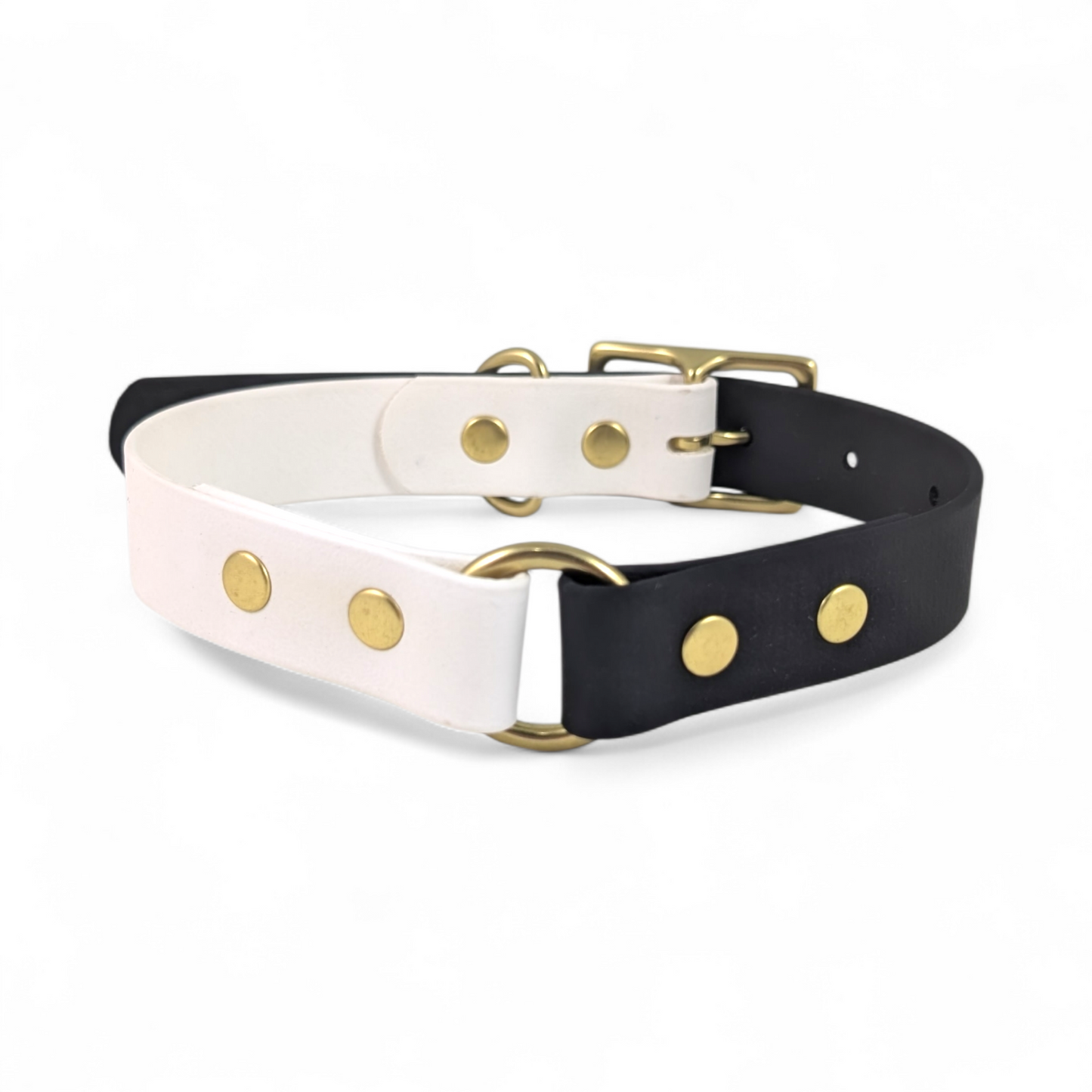 The Summit Collar - Custom Two-Tone O-Ring Biothane® Dog Collar