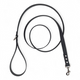 Solid Colour Leash – Raven (Plated Brass)
