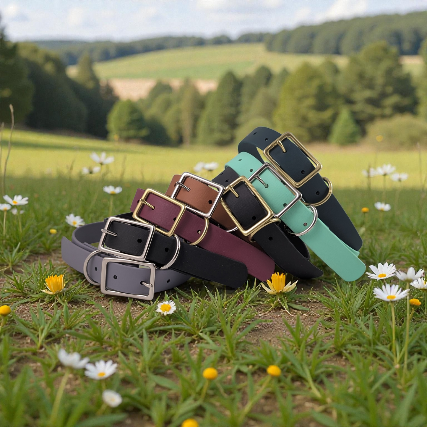The Trail Collar - Custom Solid Biothane® Dog Collar