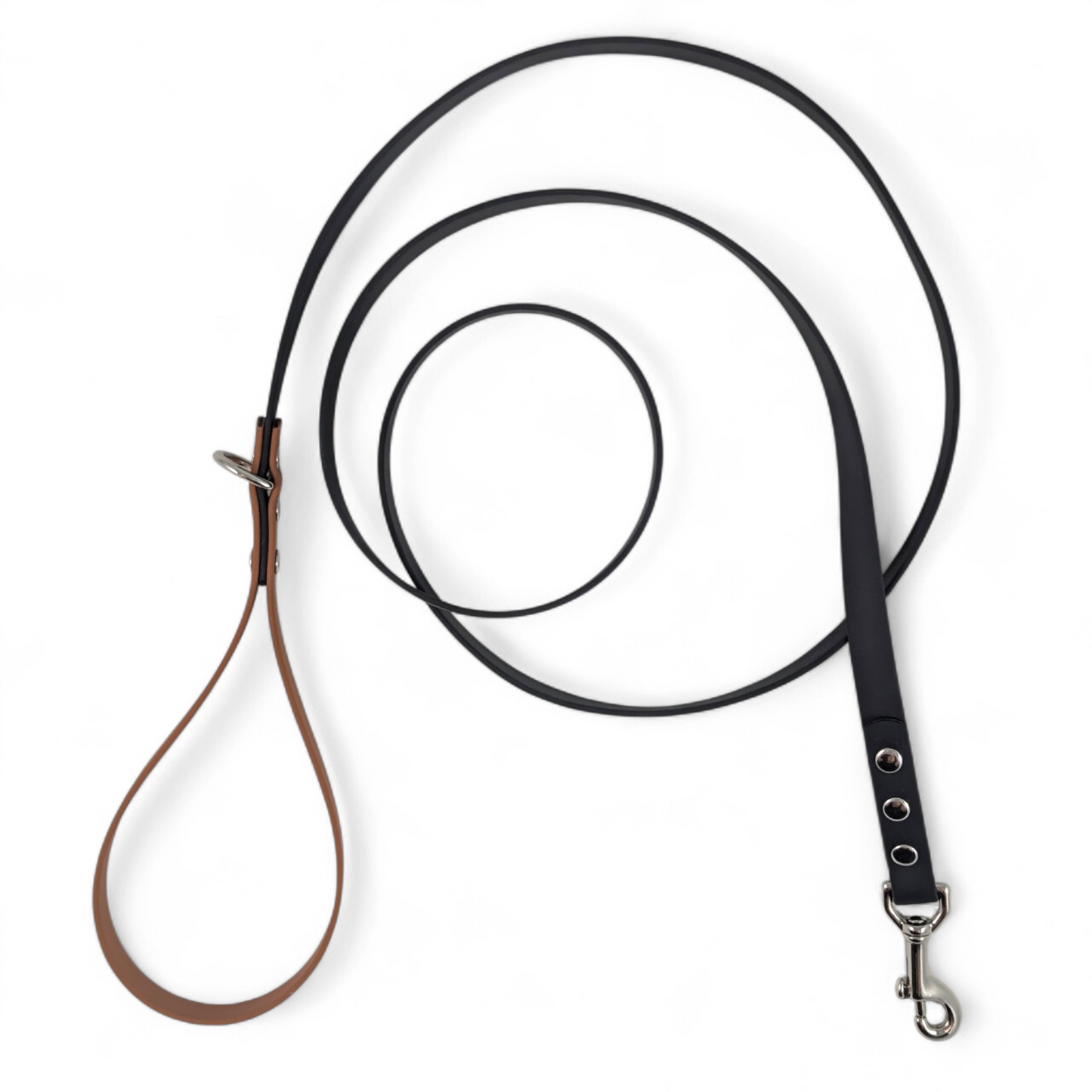 The Alpine Leash - Custom Accent Handle Biothane® Dog Leash