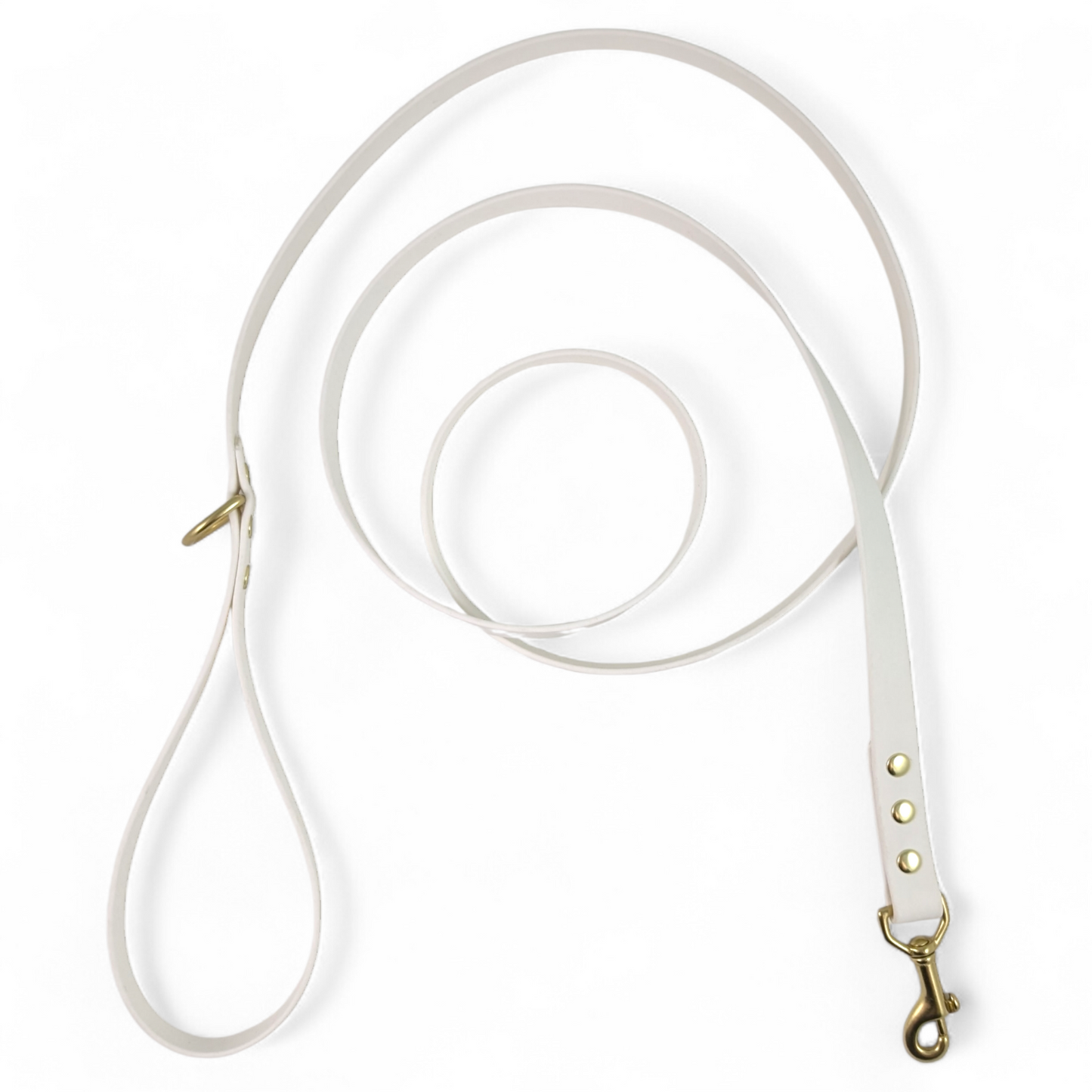 Solid Colour Leash – Snow