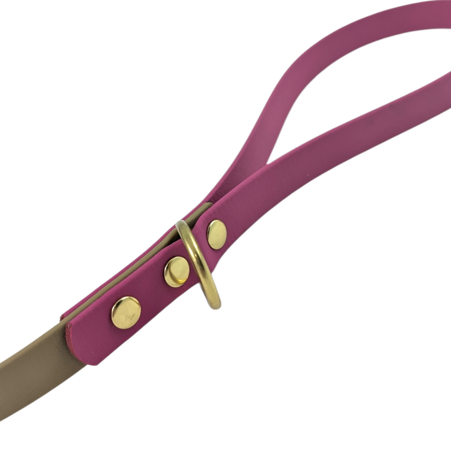 Two-Tone Leash – Sand & Wildrose